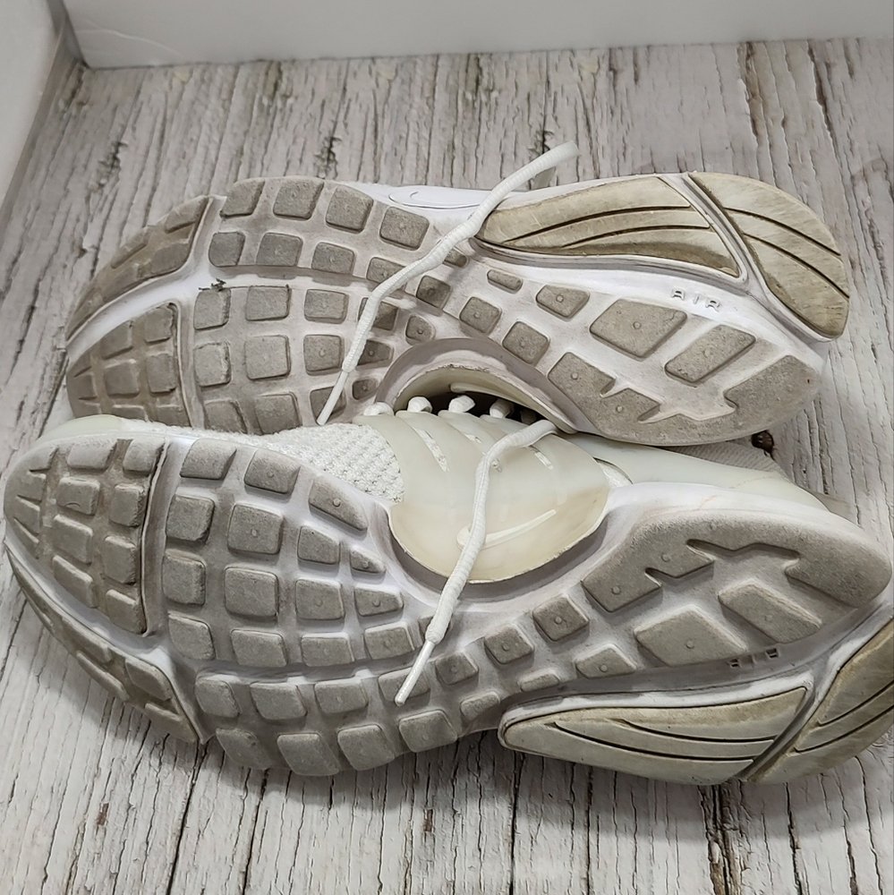 NIKE AIR PRESTO ULTRA FLYNIT TRIPLE WHITE - Picture 5 of 5